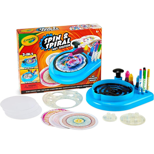SPIN & SPIRAL ART STATION by Crayola