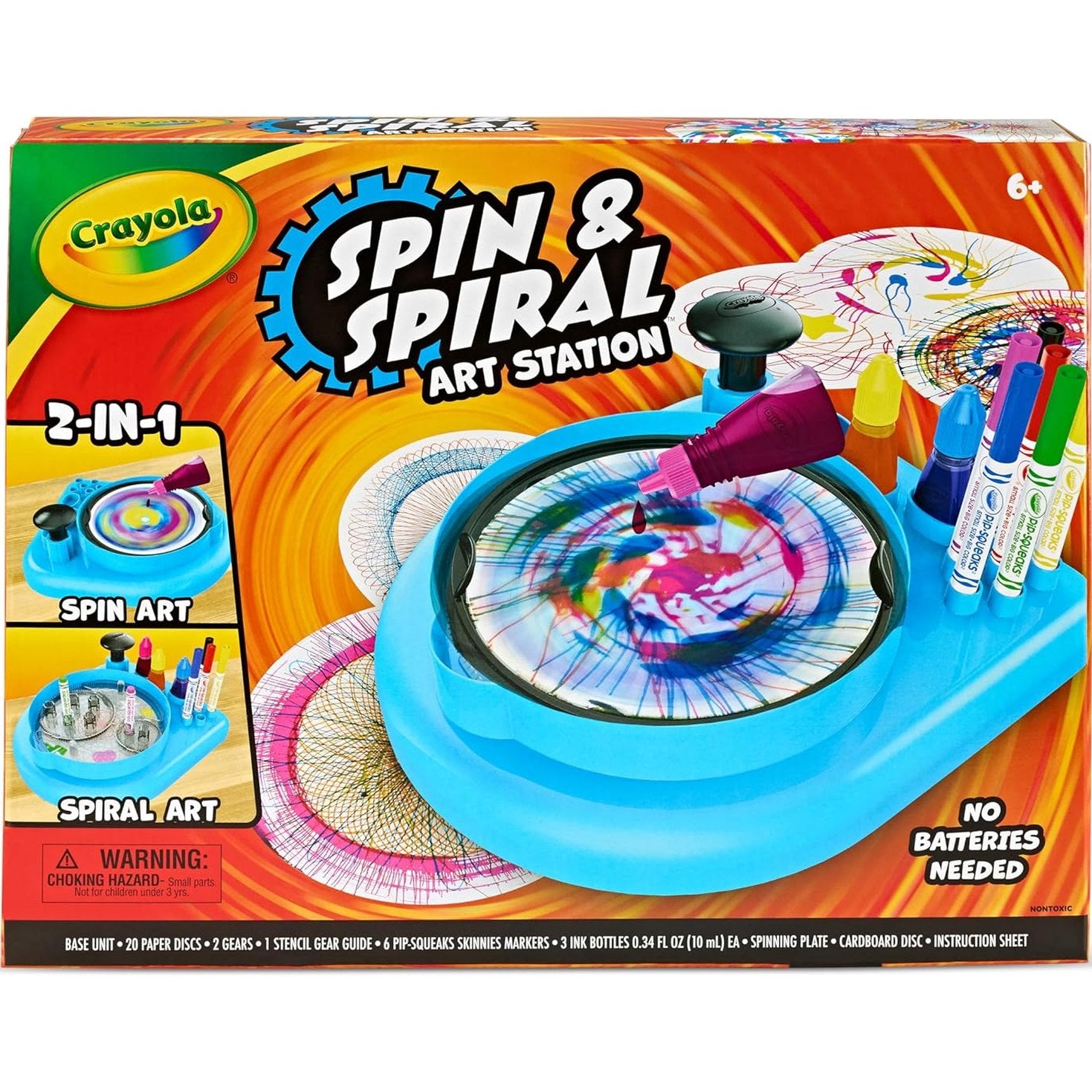 SPIN & SPIRAL ART STATION by Crayola