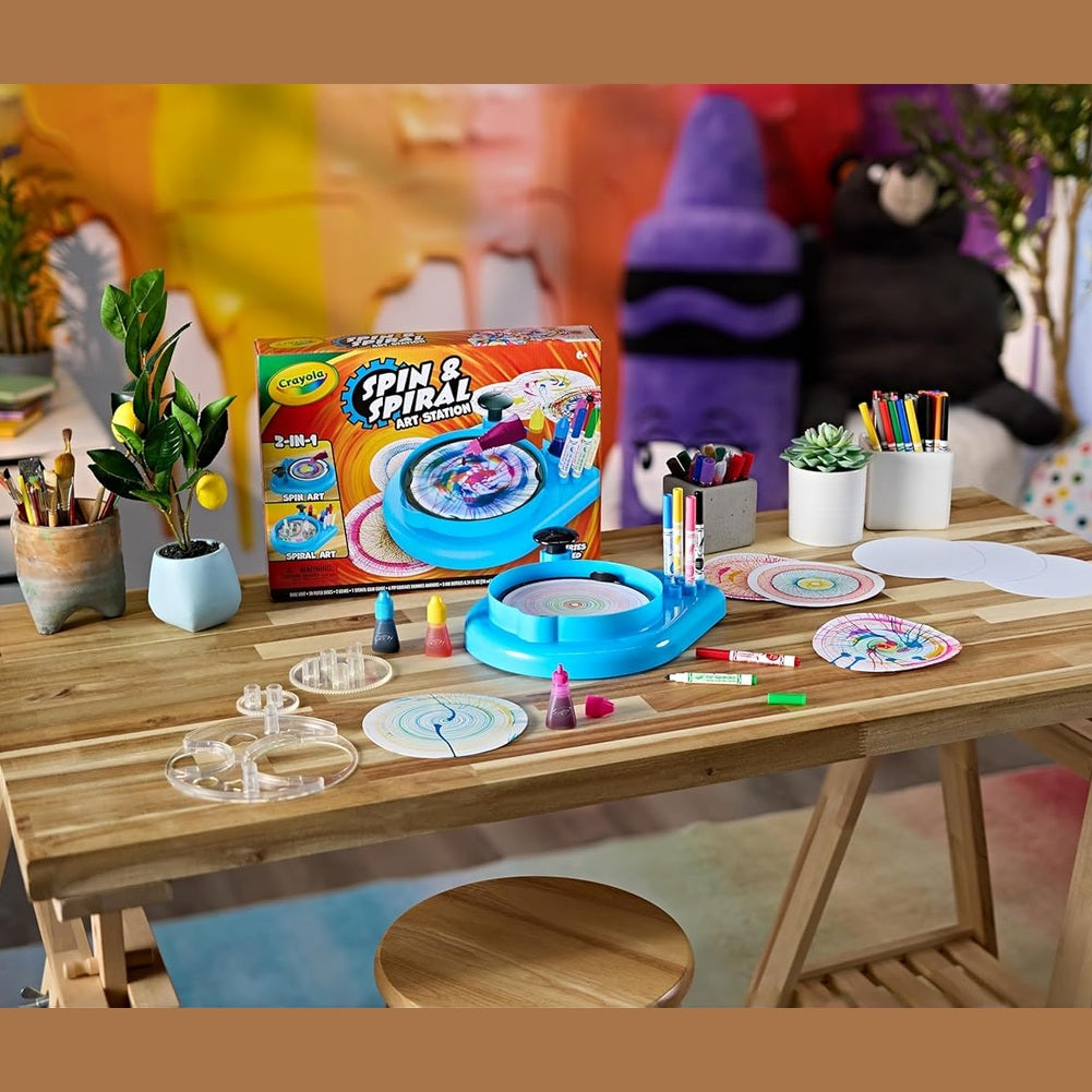 SPIN & SPIRAL ART STATION by Crayola