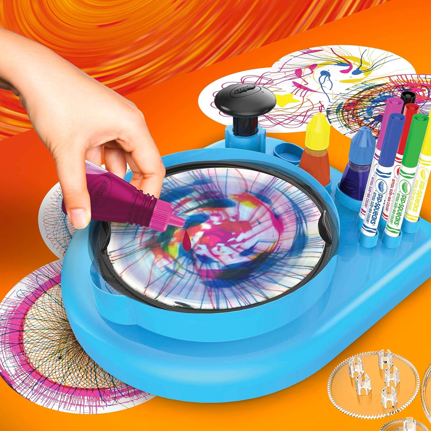 SPIN & SPIRAL ART STATION by Crayola