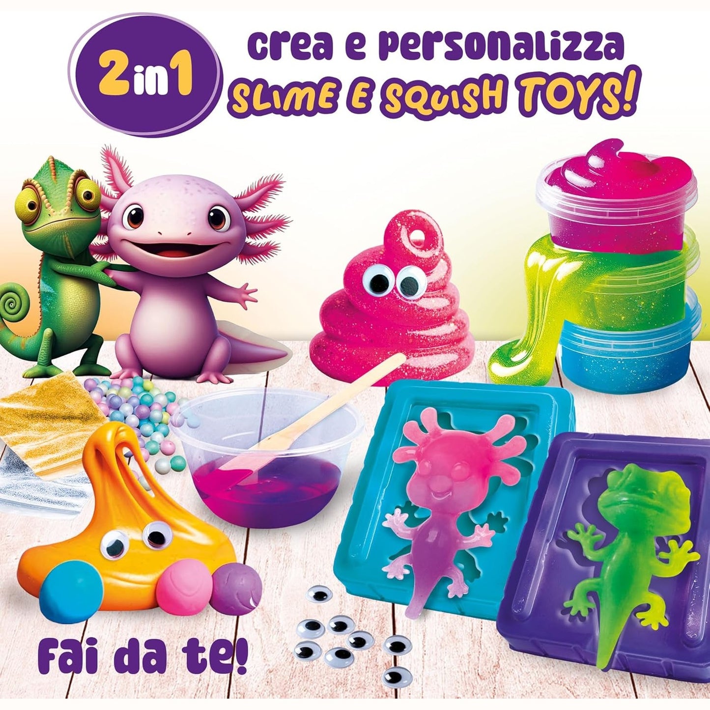 SQUISH ET SLIME by Lisciani