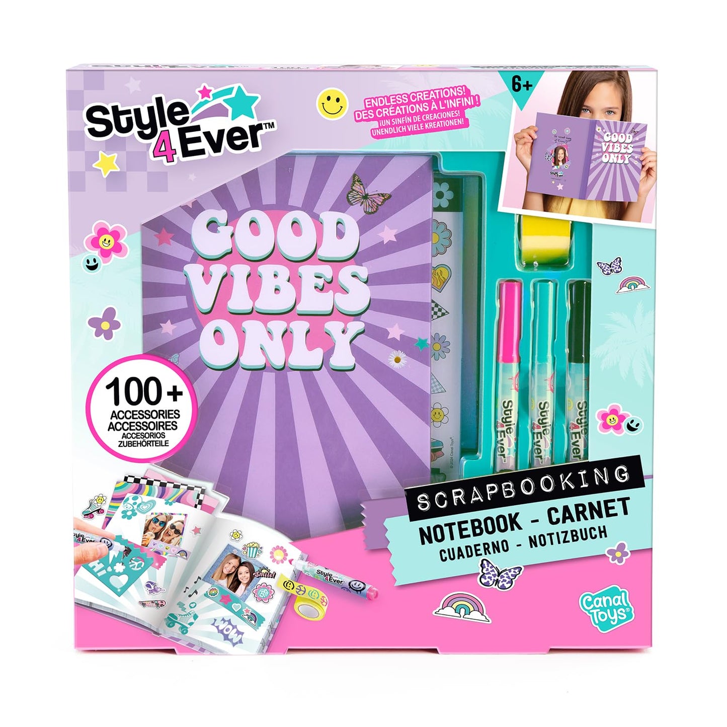 STYLE 4 EVER SCRAPBOOKING NOTEBOOK by TOY-FUN