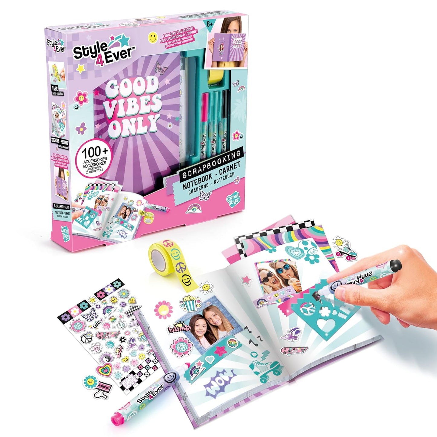 STYLE 4 EVER SCRAPBOOKING NOTEBOOK by TOY-FUN