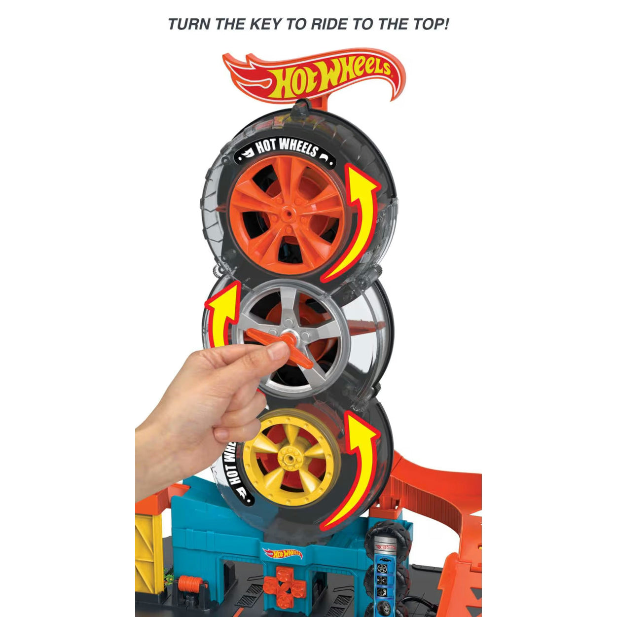 SUPER TWIST TIRE SHOP by Mattel