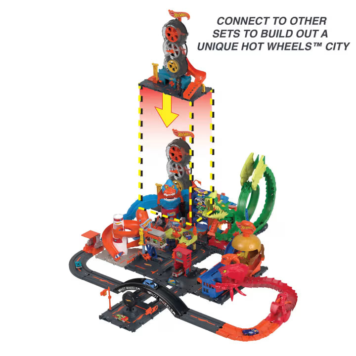 SUPER TWIST TIRE SHOP by Mattel
