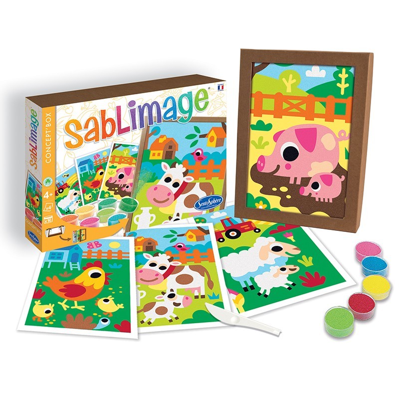 Sablimage Animaux de la Ferme by Sentosphere