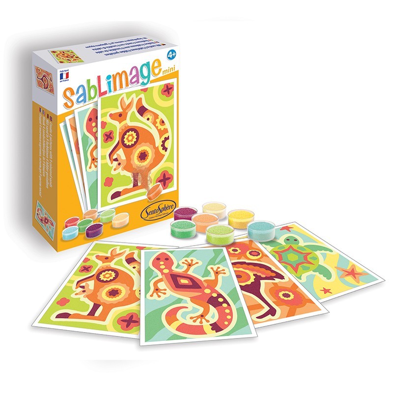 Sablimage Mini Animaux Exotiques by Sentosphere
