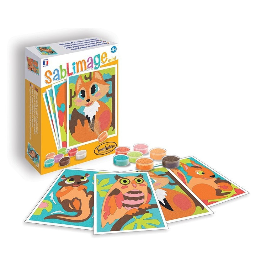 Sablimage Mini Animaux des Bois by Sentosphere