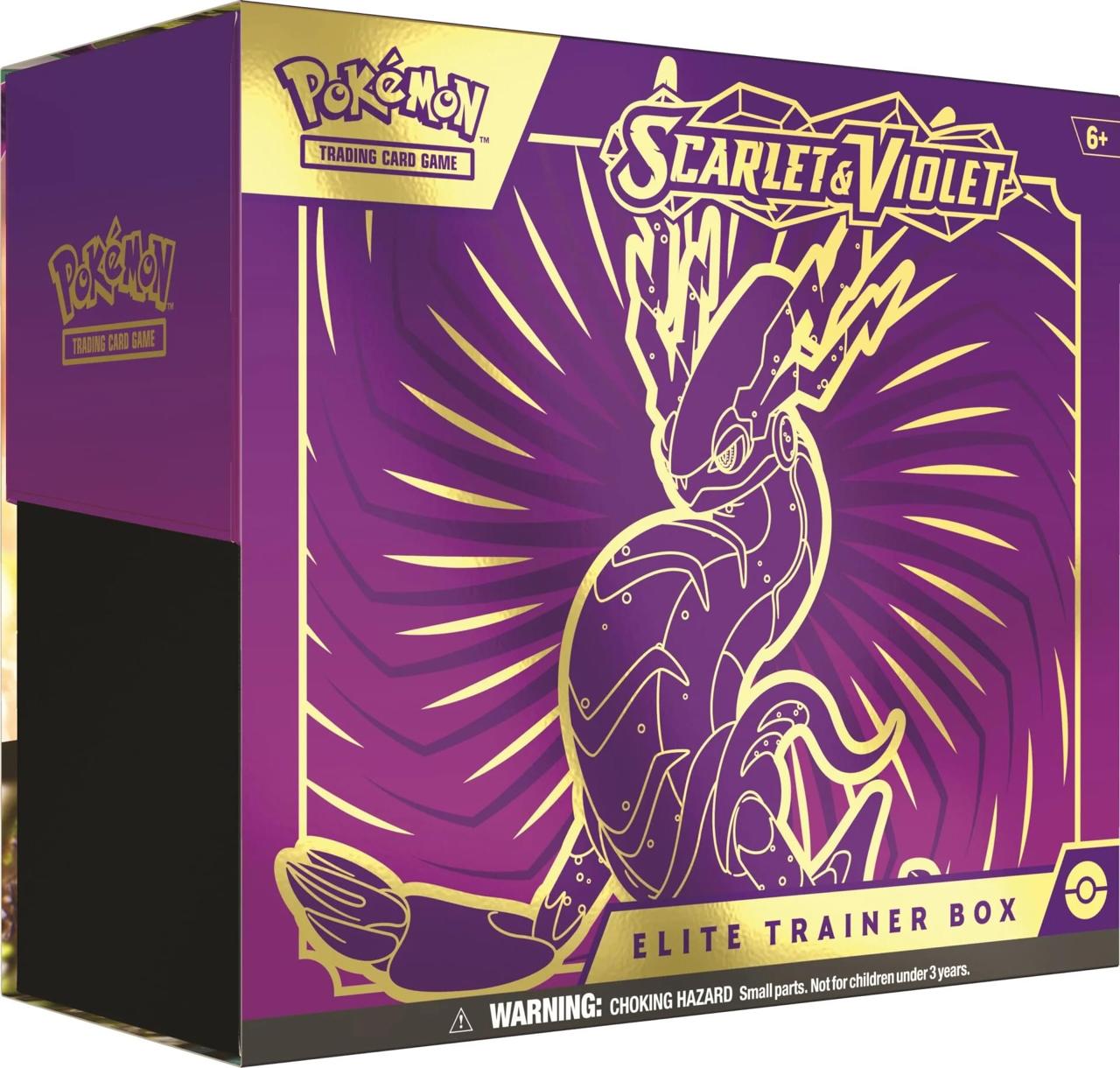 Pokemon The Elite Trainer Box Scarlet & Violet