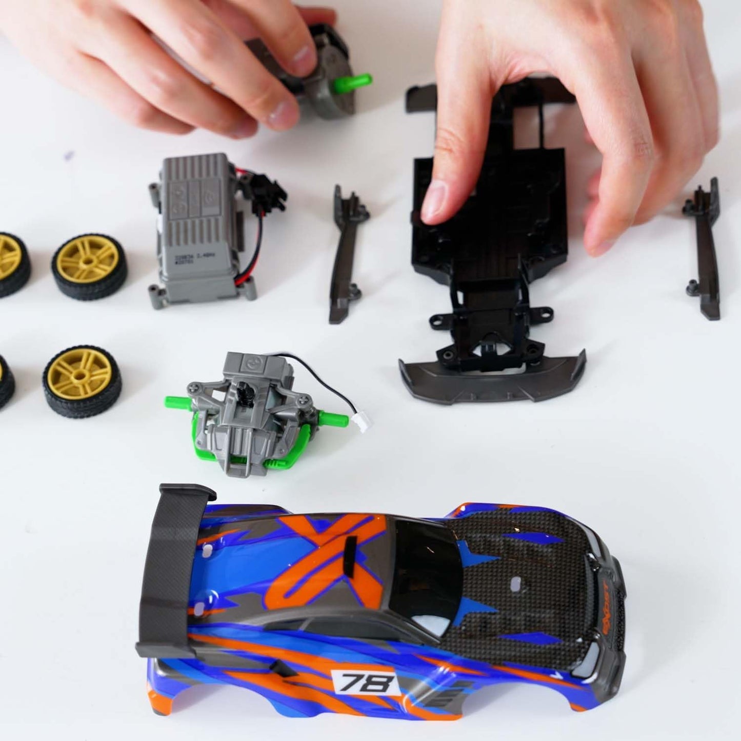 Silverlit Build 2 Drive RC Car Duo Set by Silverlit
