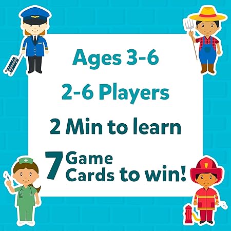 Skillmatics: Guess in 10 Junior Community Helpers Card Game by Skillmatics
