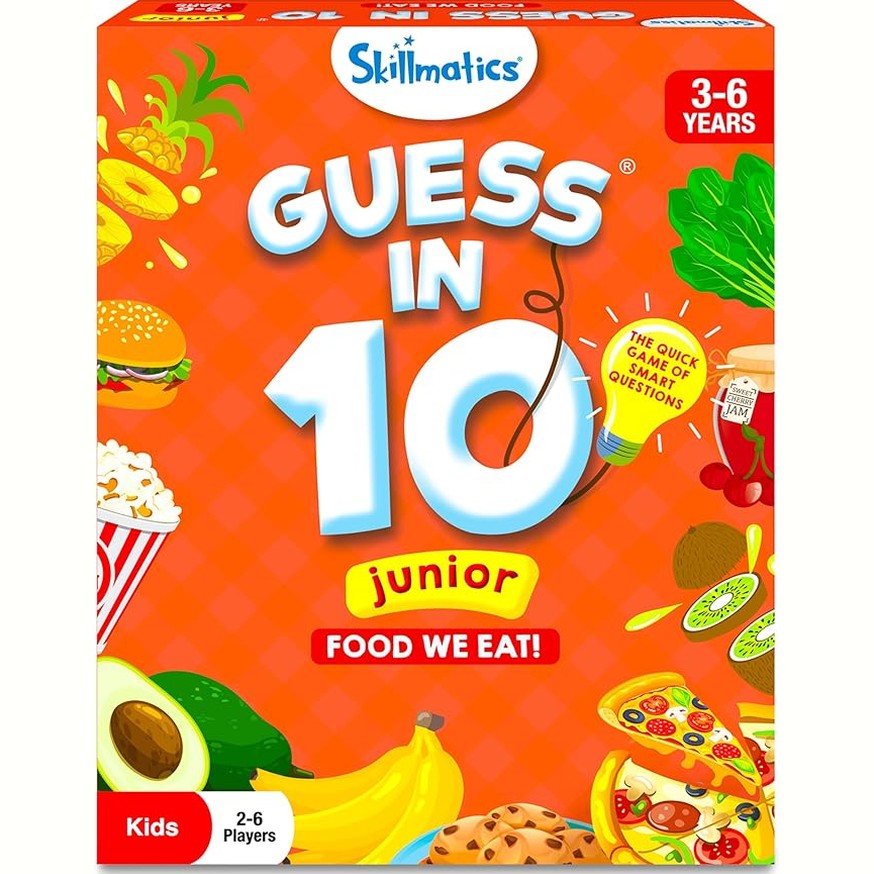 Skillmatics Guess in 10 Junior The Food We Eat! by Skillmatics