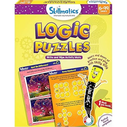 Skillmatics Logic Puzzles by Skillmatics