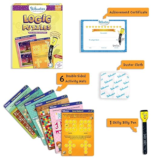 Skillmatics Logic Puzzles by Skillmatics