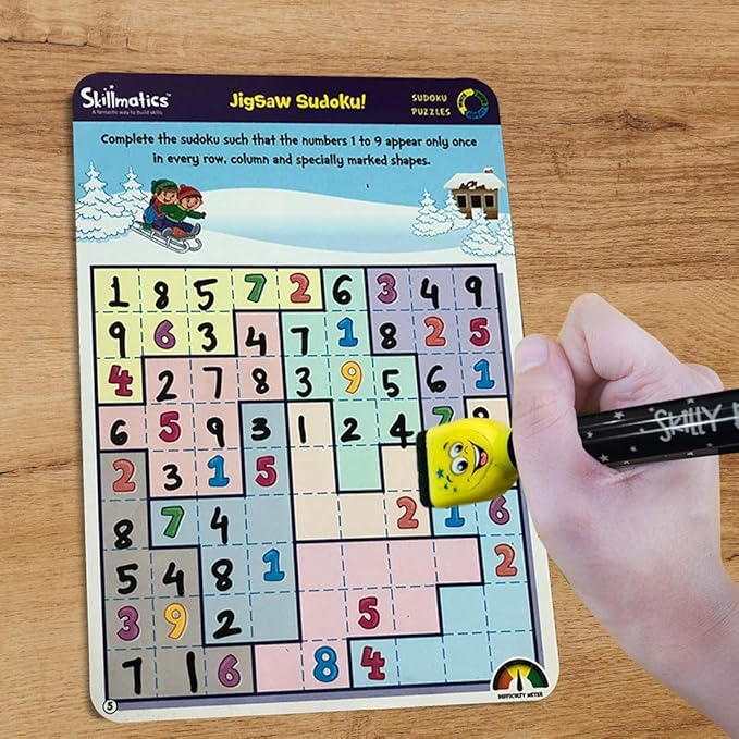 Skillmatics Sudoku Puzzles by Skillmatics