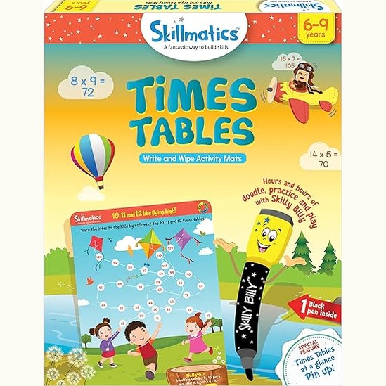 Skillmatics Time Tables