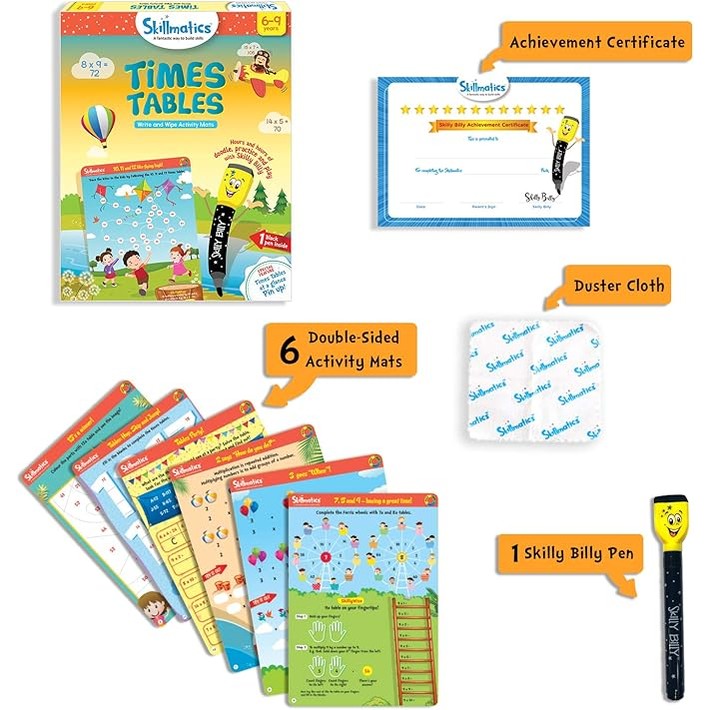 Skillmatics Time Tables by Skillmatics