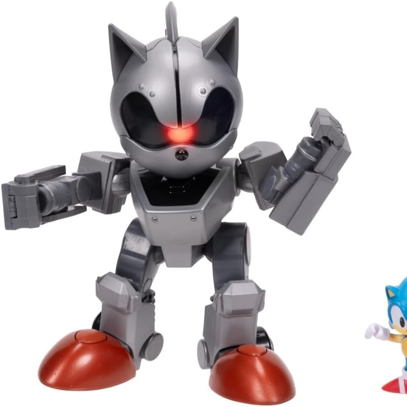 Sonic The Hedgehog Giant Mecha Sonic vs Sonic Battle by JAKKS Pacific