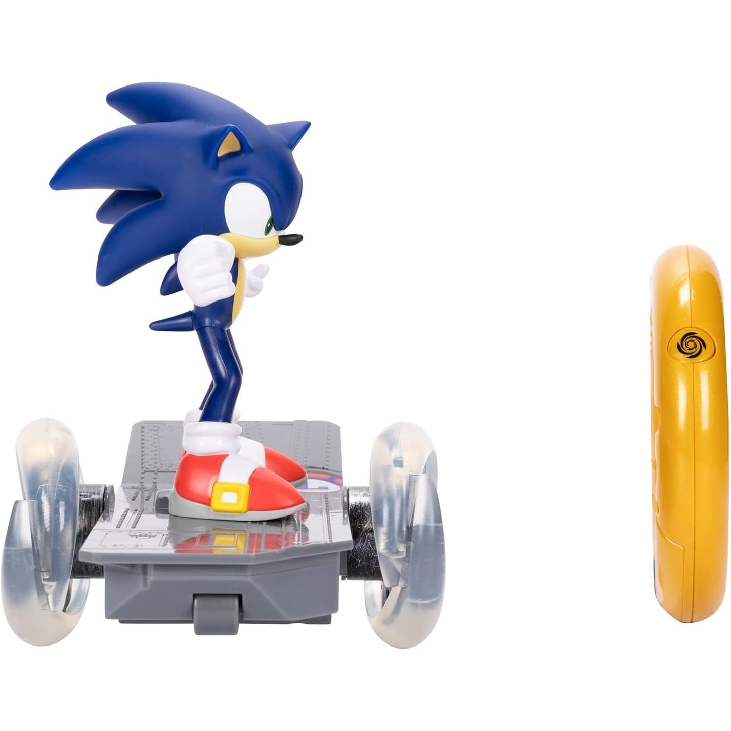 Sonic The Hedgehog Speed RC Skateboard Vehicle with Gold Ring Controller by JAKKS Pacific