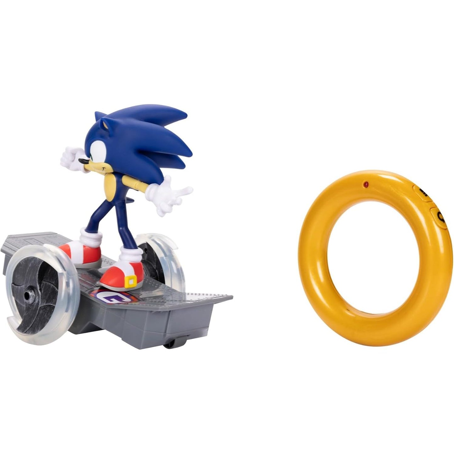 Sonic The Hedgehog Speed RC Skateboard Vehicle with Gold Ring Controller by JAKKS Pacific