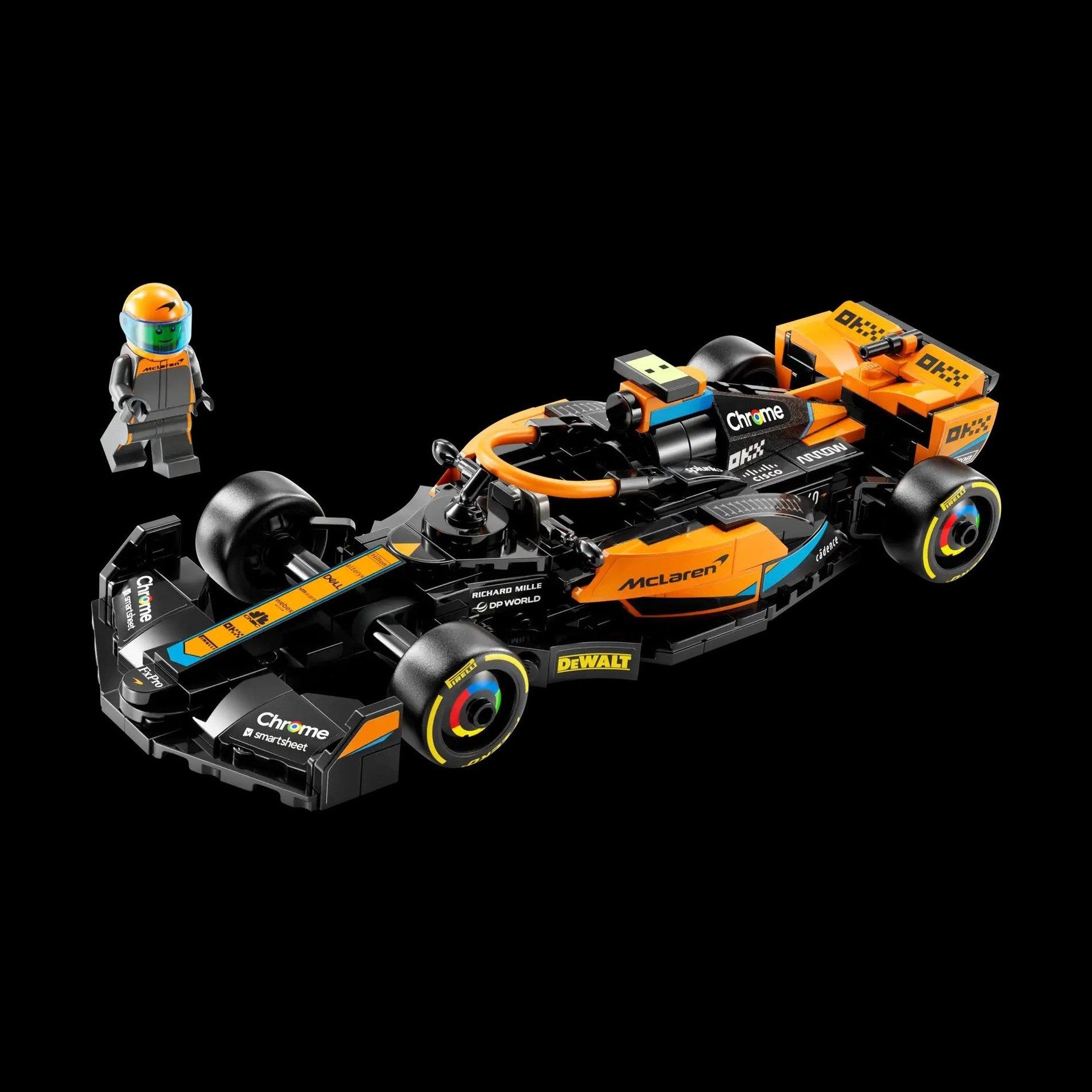 LEGO Speed Champions 2023 McLaren Formula 1 Race Car (76919) by LEGO