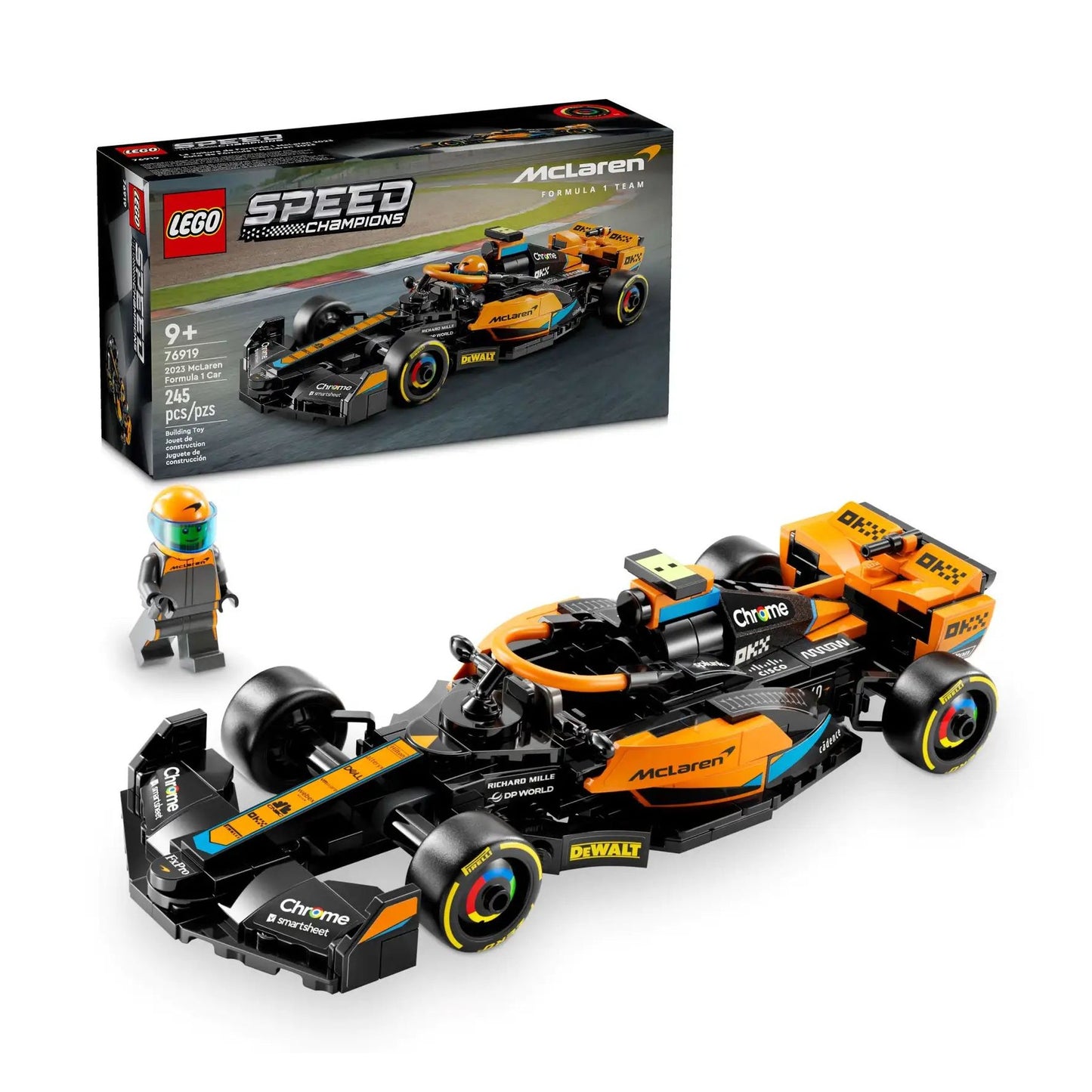 LEGO Speed Champions 2023 McLaren Formula 1 Race Car (76919) by LEGO
