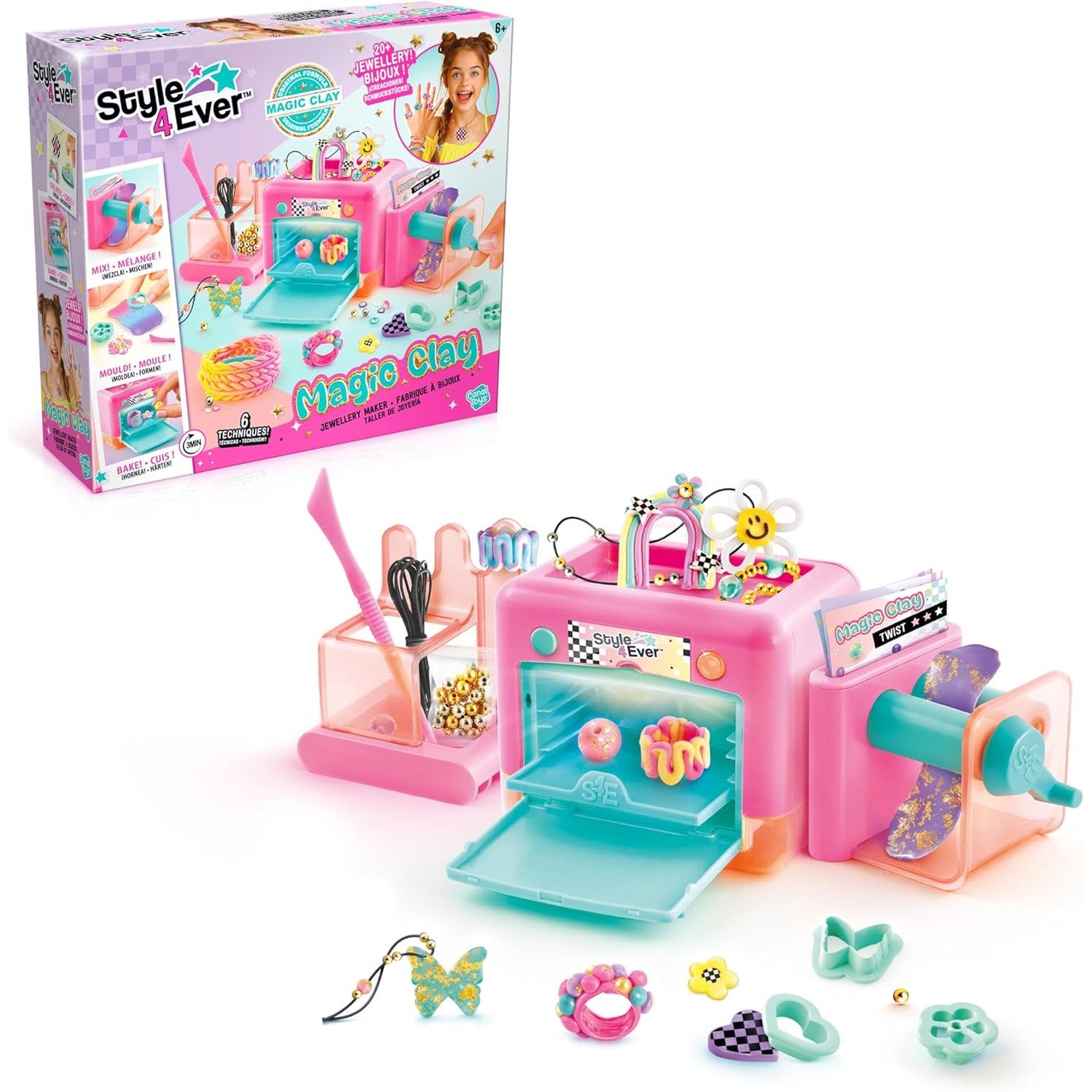 Style 4 Ever Magic Clay Jewellery Factory by Canal Toys