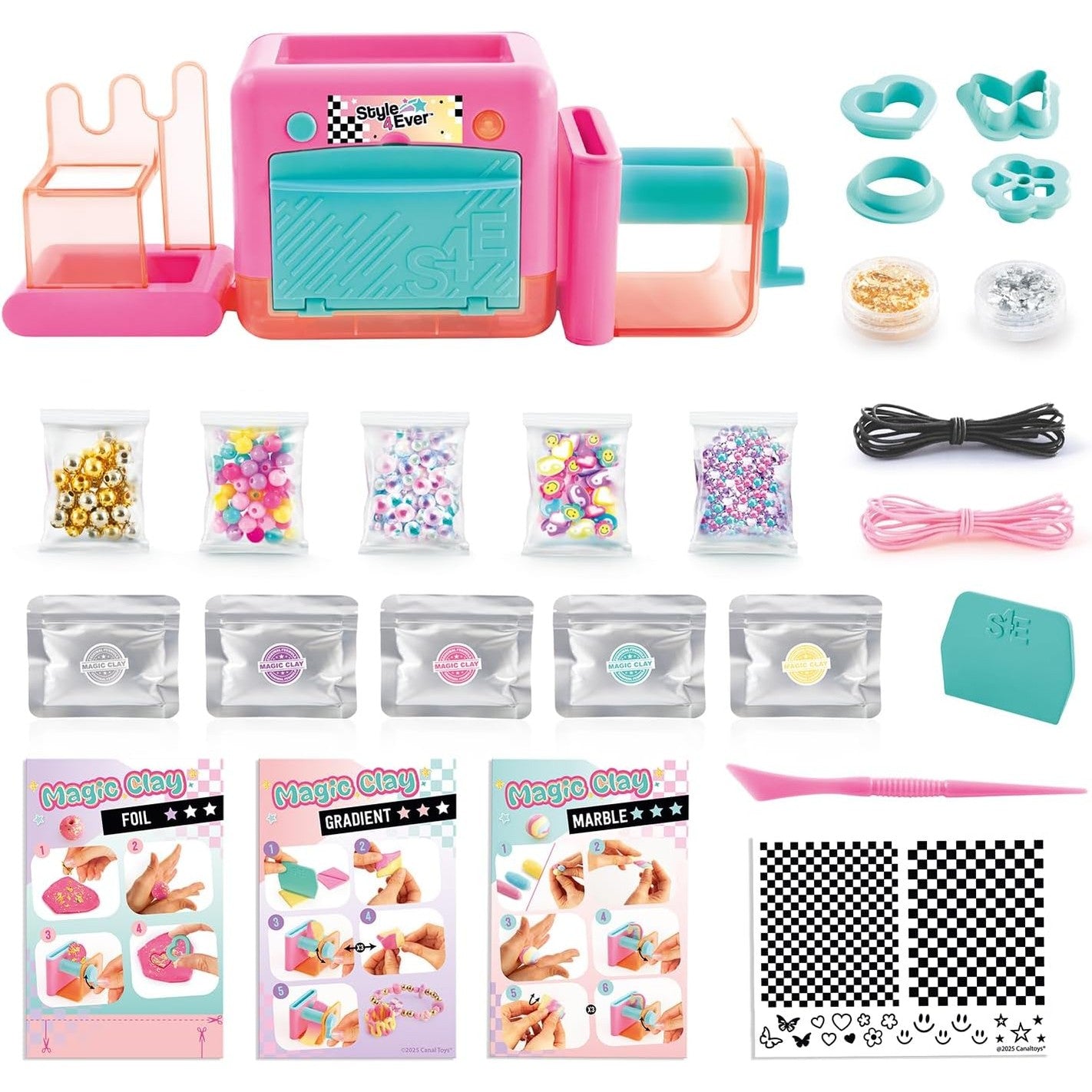 Style 4 Ever Magic Clay Jewellery Factory by Canal Toys