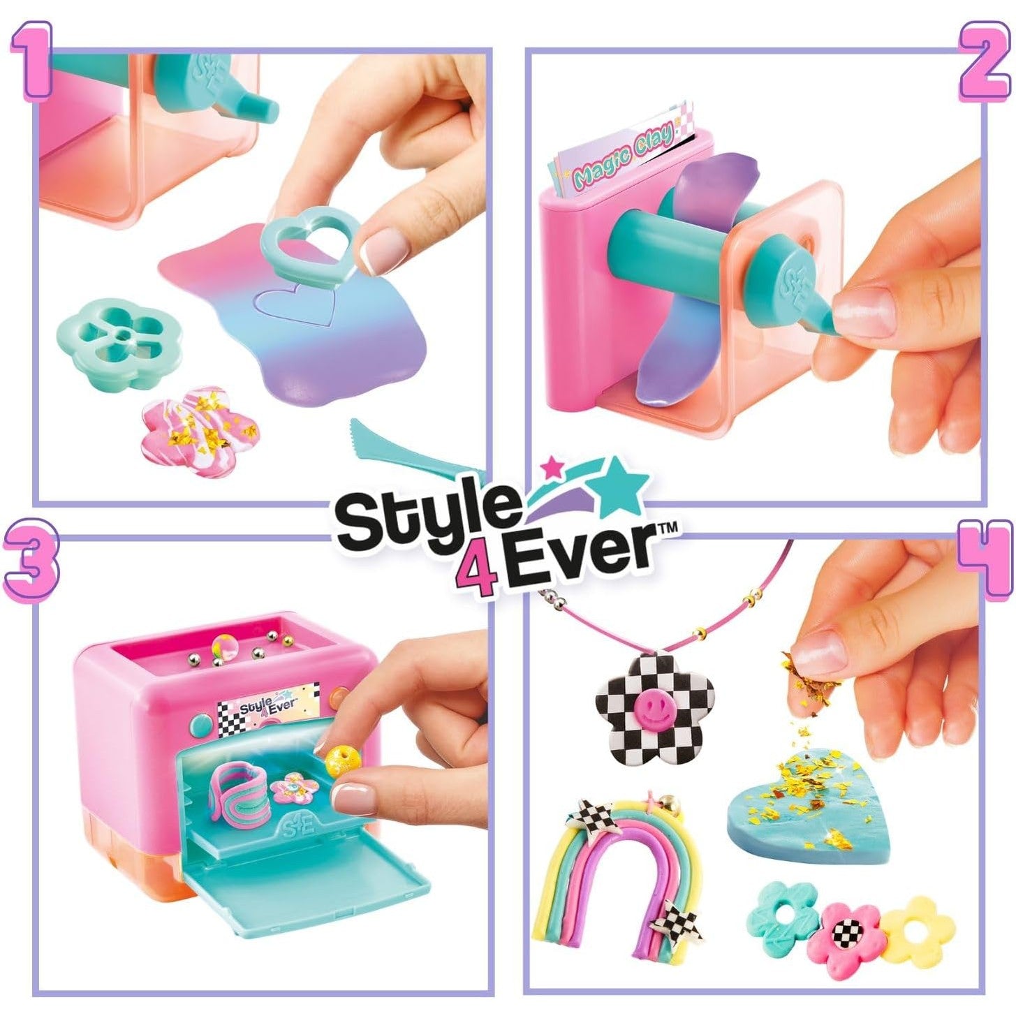 Style 4 Ever Magic Clay Jewellery Factory by Canal Toys
