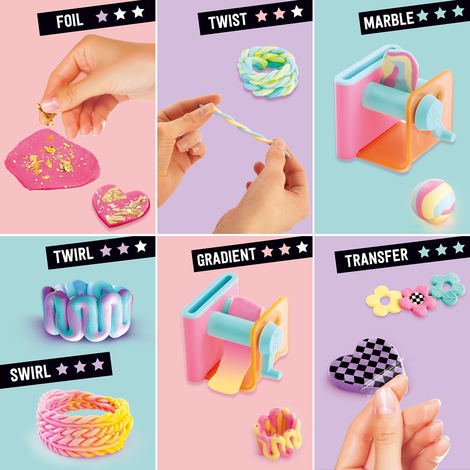 Style 4 Ever Magic Clay Jewellery Factory by Canal Toys