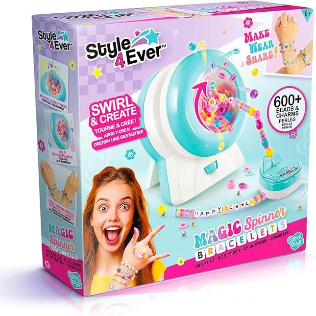 Style 4 Ever Magic Spinner Bracelets by Canal Toys