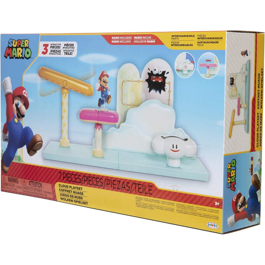 Super Mario Cloud World Diorama Set by JAKKS Pacific