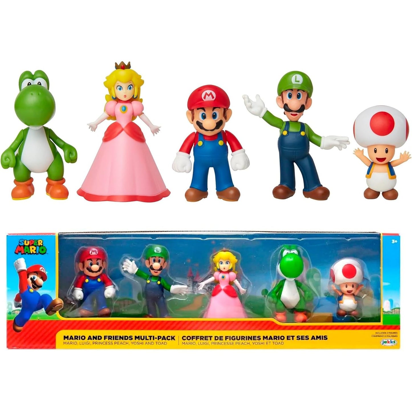 Super Mario Figure Multi 5Pack by JAKKS Pacific