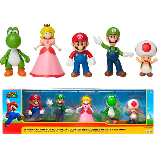 Super Mario Figure Multi 5Pack by JAKKS Pacific