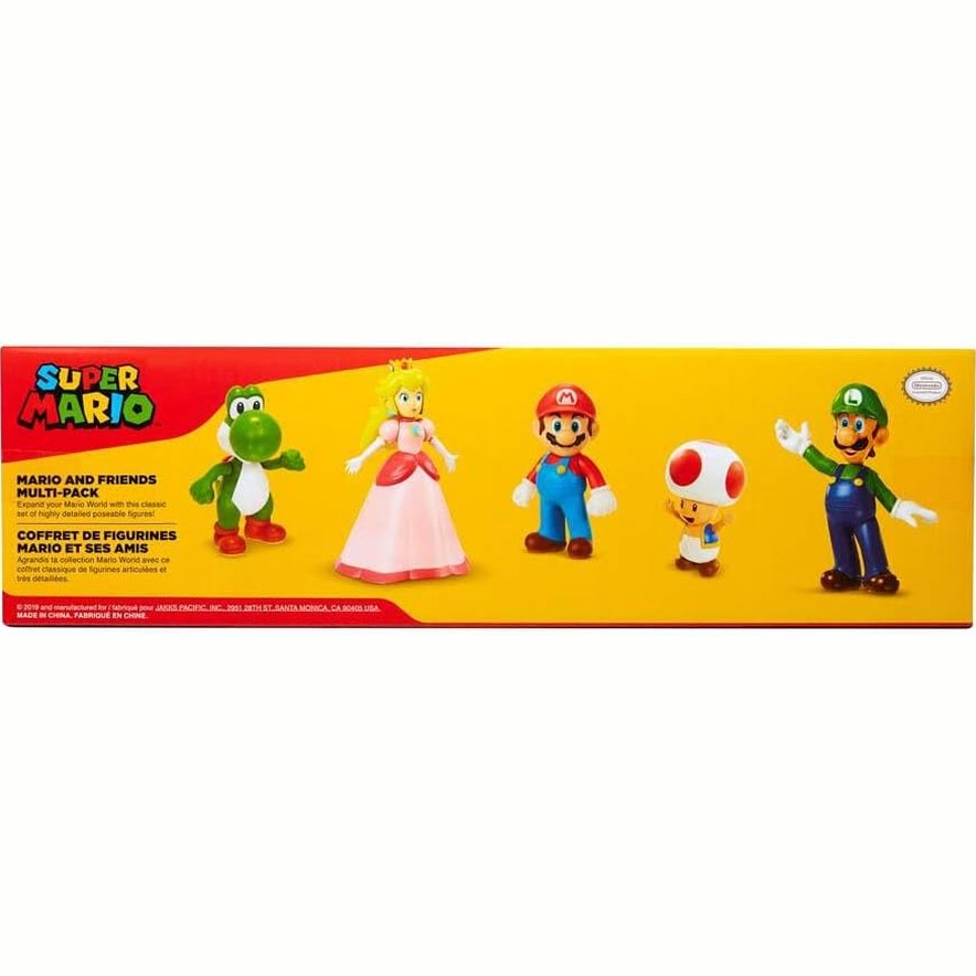 Super Mario Figure Multi 5Pack by JAKKS Pacific