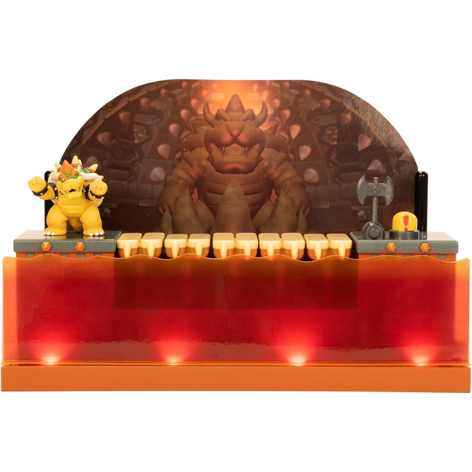 Super Mario Nintendo Deluxe Bowser Battle Playset by JAKKS Pacific