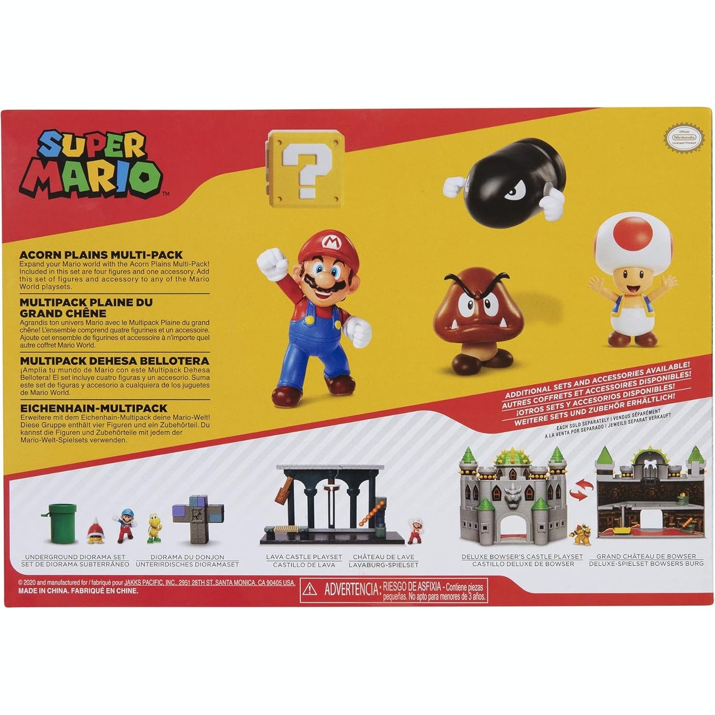 Super Mario Nitendo Acorn Plains by JAKKS Pacific