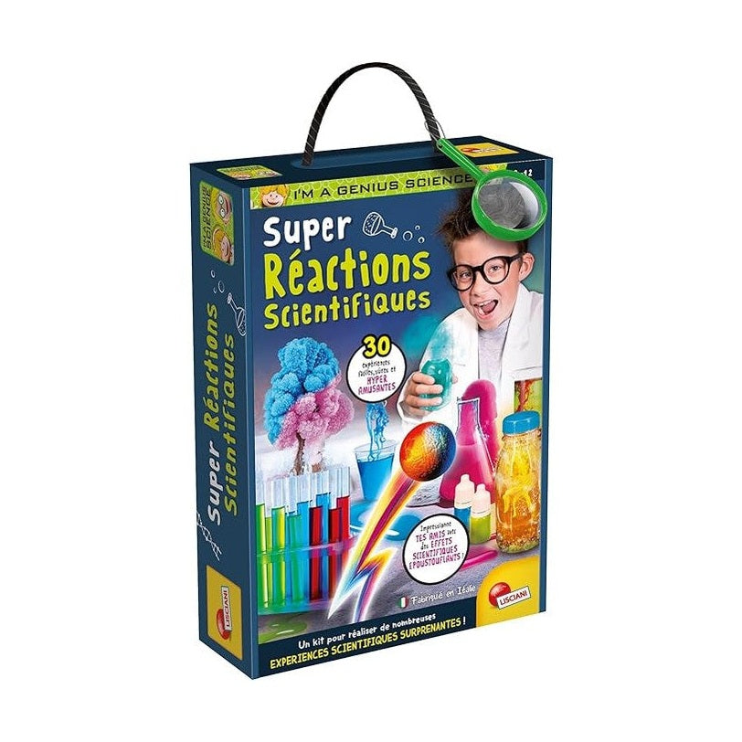 Super Reactions 30 Expériences Scientifiques by Lisciani