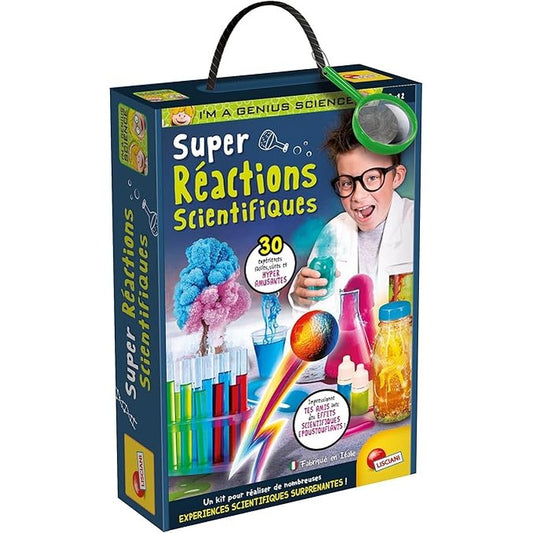 Super Reactions 30 Expériences Scientifiques by Lisciani
