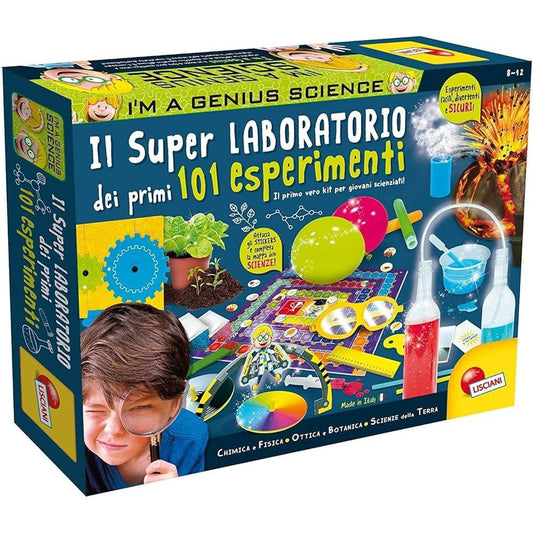 THE SUPER LABORATORY OF 101 EXPERIMENTS by Lisciani