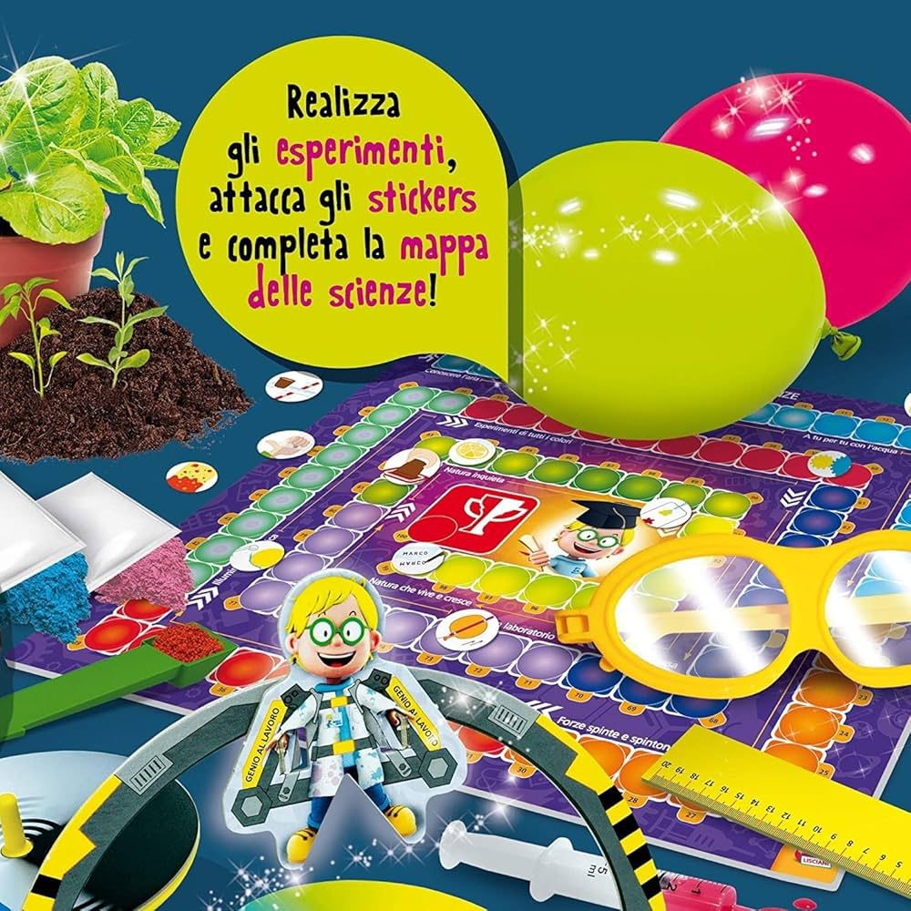 THE SUPER LABORATORY OF 101 EXPERIMENTS by Lisciani