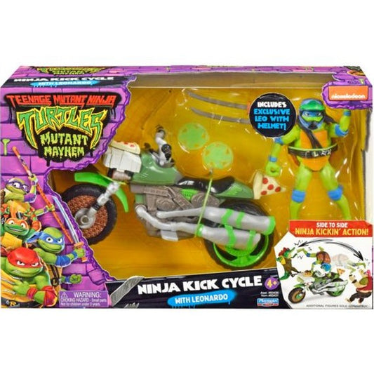 TMNT Kick Cycle with Leonardo by Playmates Toys