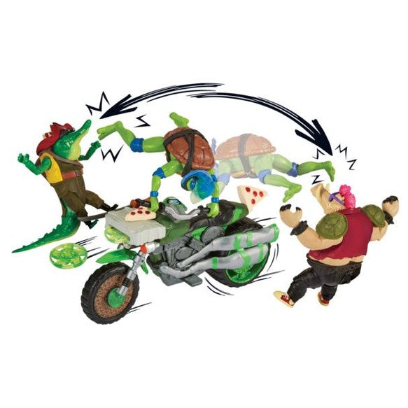 TMNT Kick Cycle with Leonardo by Playmates Toys
