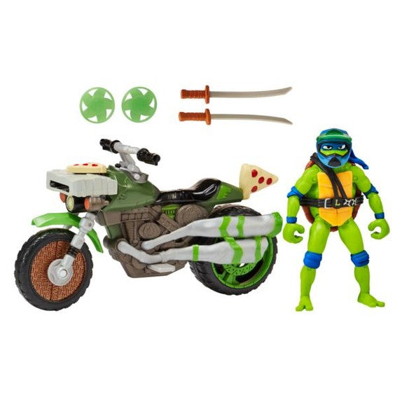 TMNT Kick Cycle with Leonardo by Playmates Toys