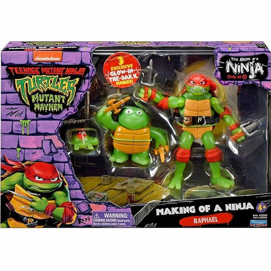 TMNT: Mutant Mayhem Making of a Ninja Raphael by Playmates Toys