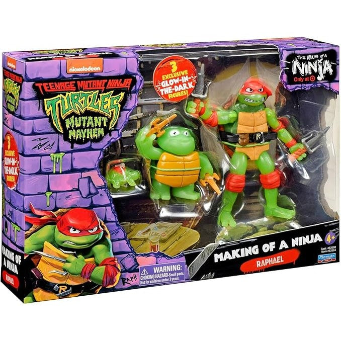 TMNT: Mutant Mayhem Making of a Ninja Raphael by Playmates Toys