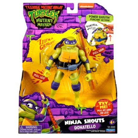 TMNT Ninja Shouts Donatello by Playmates Toys