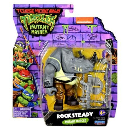 TMNT Rocksteady Mutant Muscles by Playmates Toys