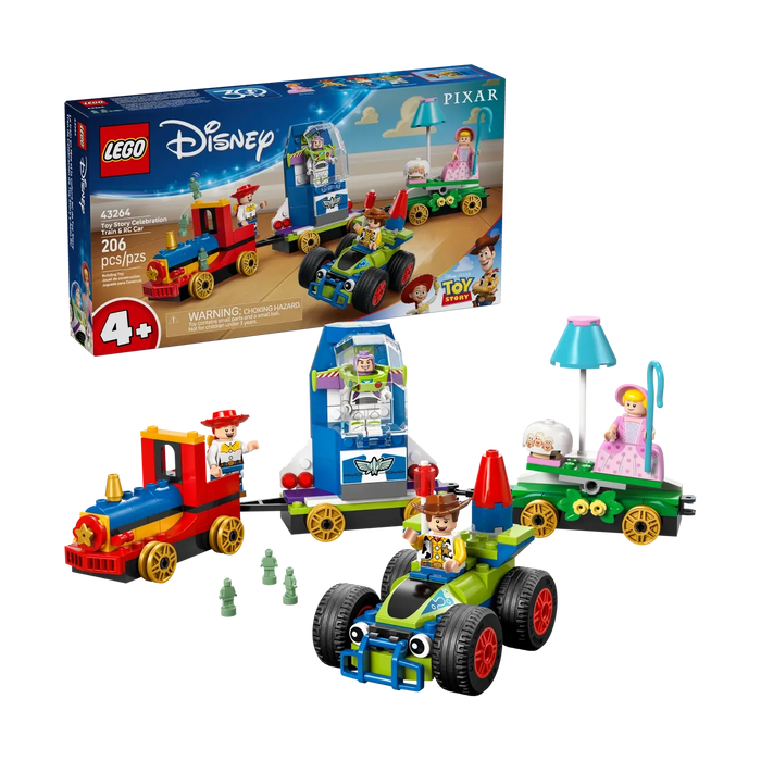 LEGO TOY STORY CELEBRATION TRAIN & RC CAR (43264)