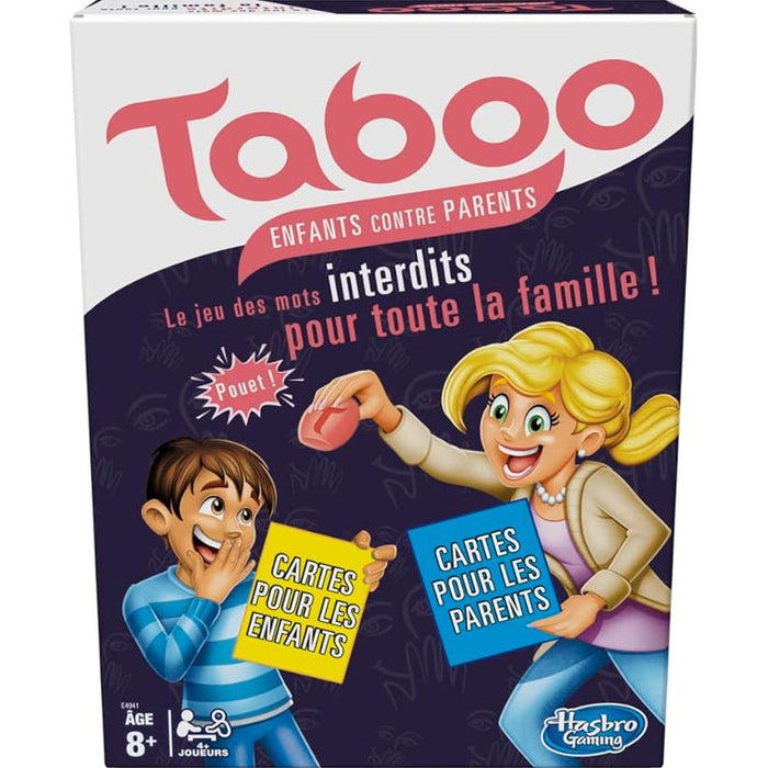 Hasbro Taboo Enfants Contre Parents